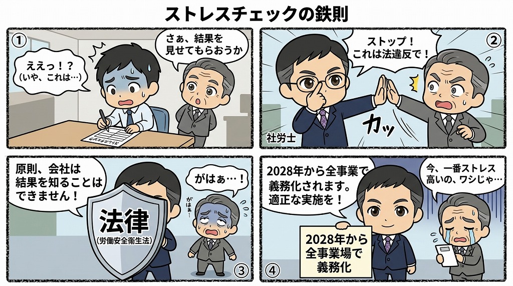 ストレスチェックの鉄則